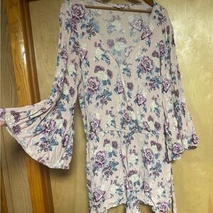 American Eagle Outfitters Floral Print romper, XL